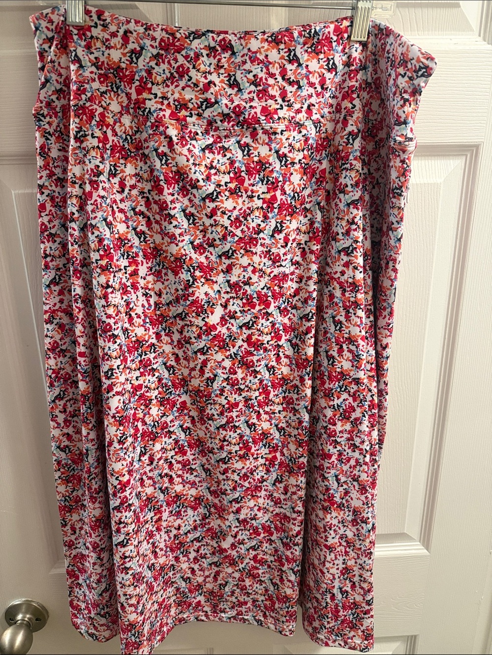 Floral Print Women's Skirt - Pink Multi Skorts